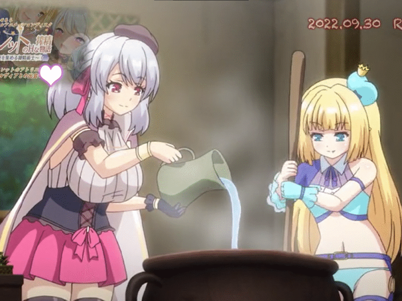 Así luce la versión animada de Renseijutsushi Colette no H na Sakusei Monogatari 01