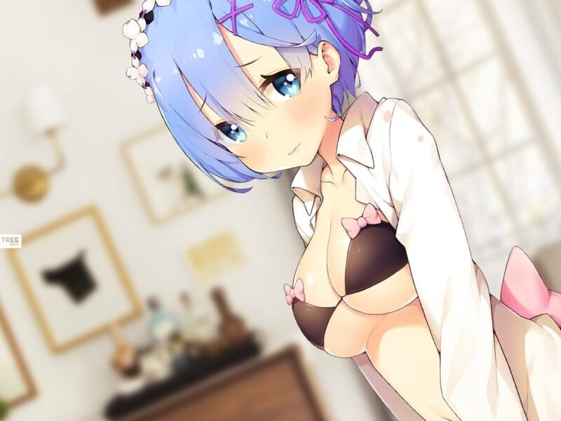 Rem y Astolfo participan en esta película para adultos