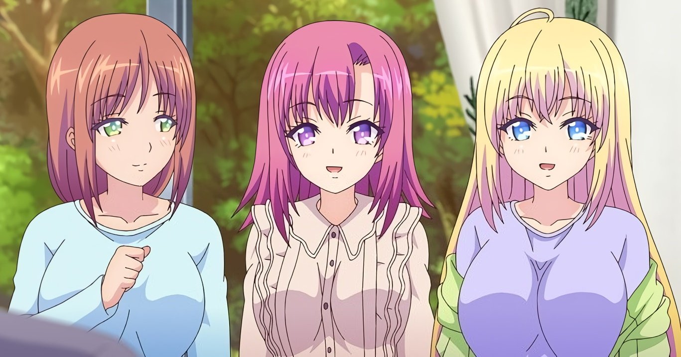 Hermosas hermanas gemelas abusan de su maestro en el nuevo hentai de Nur