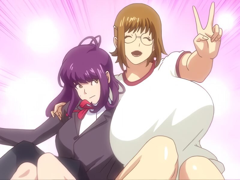 Colegialas exhibicionistas hacen el delicioso en el tráiler de Junjou Decamelon 02