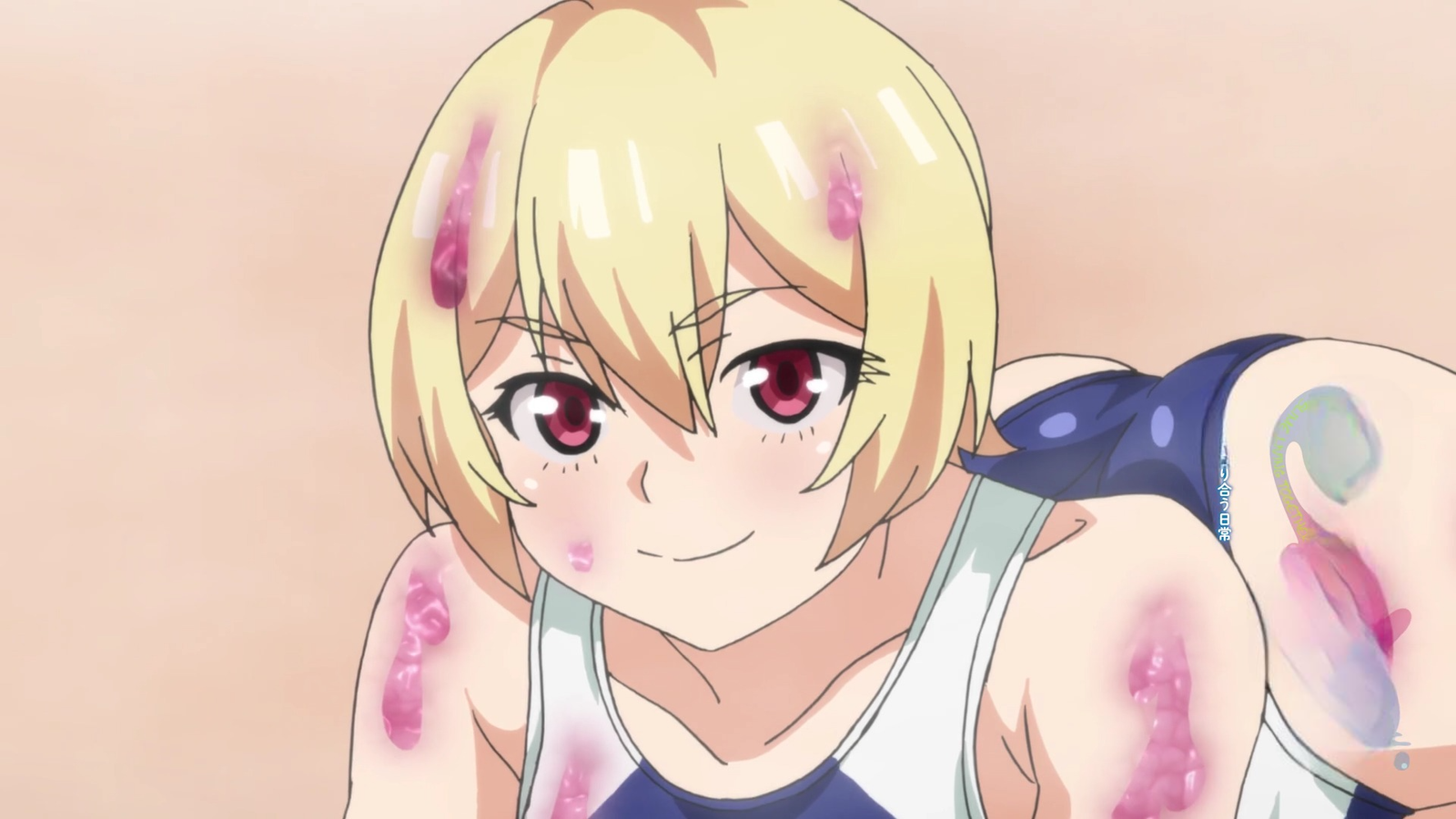 Colegiala se burla del prota y él la «profana» en el tráiler de Doukyo Suru Neneki 02