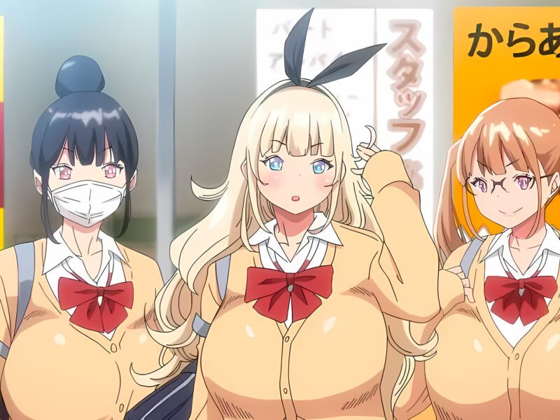 Tres gals hacen el delicioso con un shota virgen en el nuevo hentai de Bunny Walker
