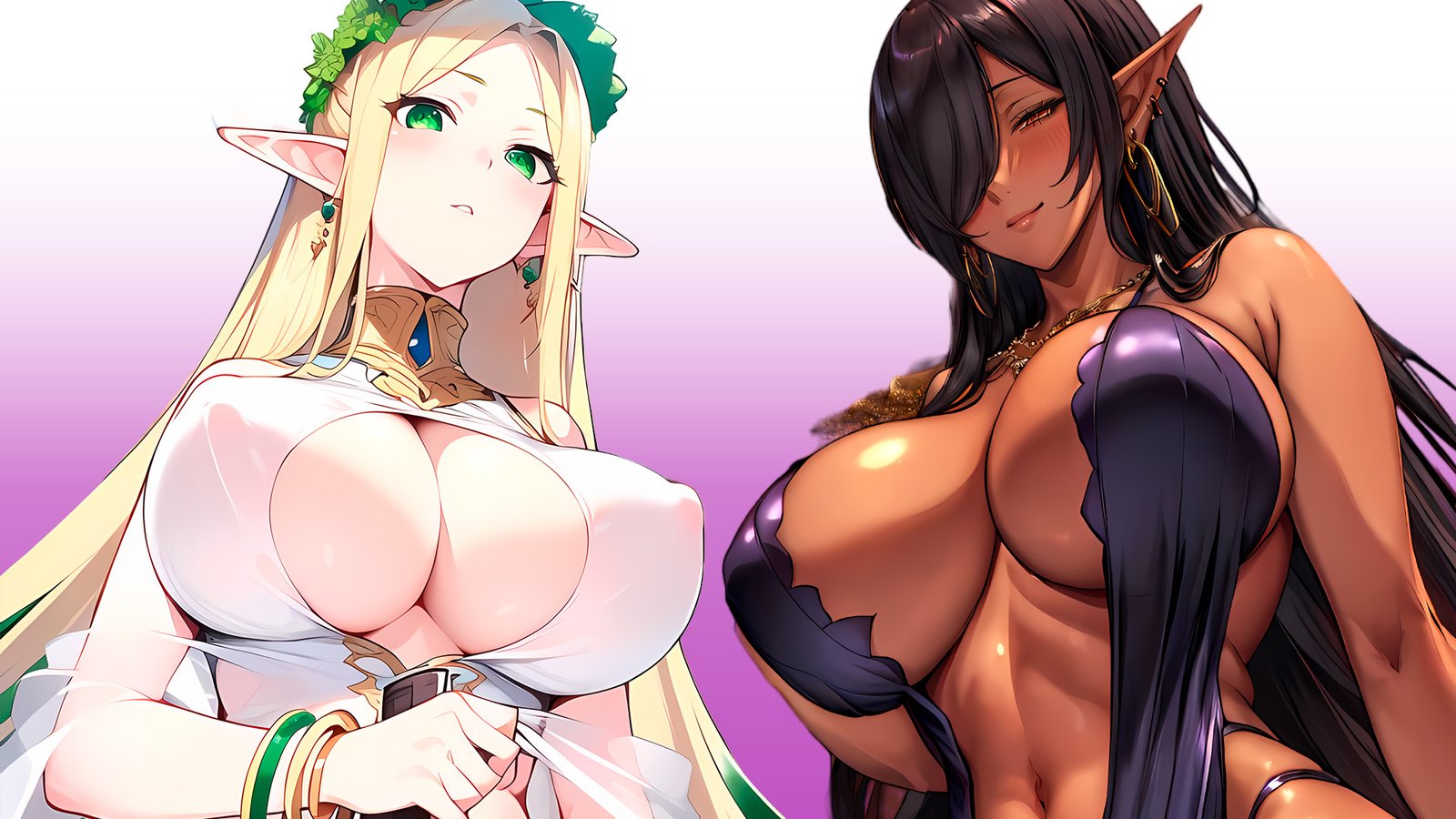 Olga Discordia y Celestine Lucross de Kuroinu quieren ser profanadas en esta figura H