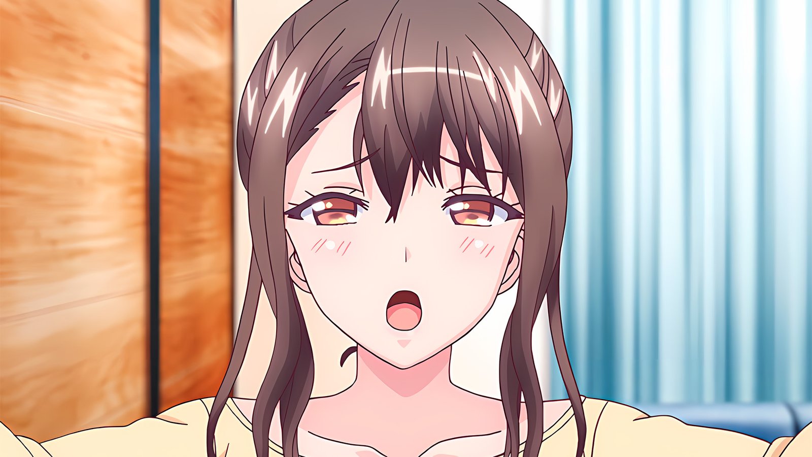 Señora caliente hace de todo para no cochar con el amigo de su hija en la OVA 2 de Gobaku