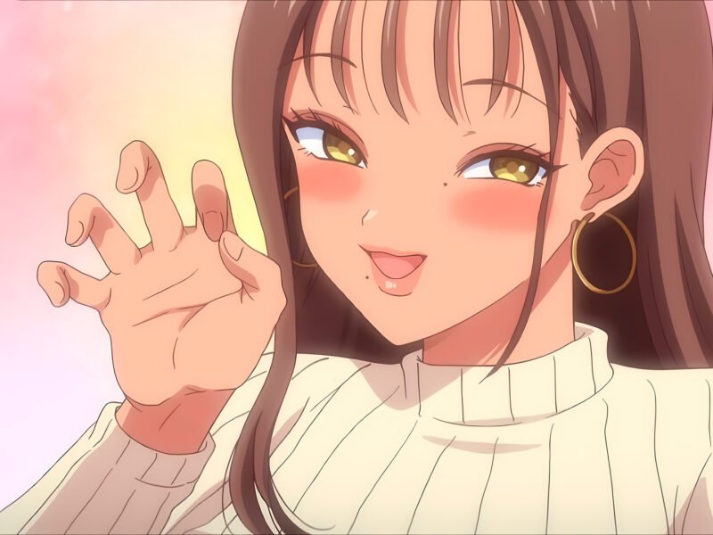 Gyaru infiel profana a su amigo de la infancia en el tráiler de Nikuen 02