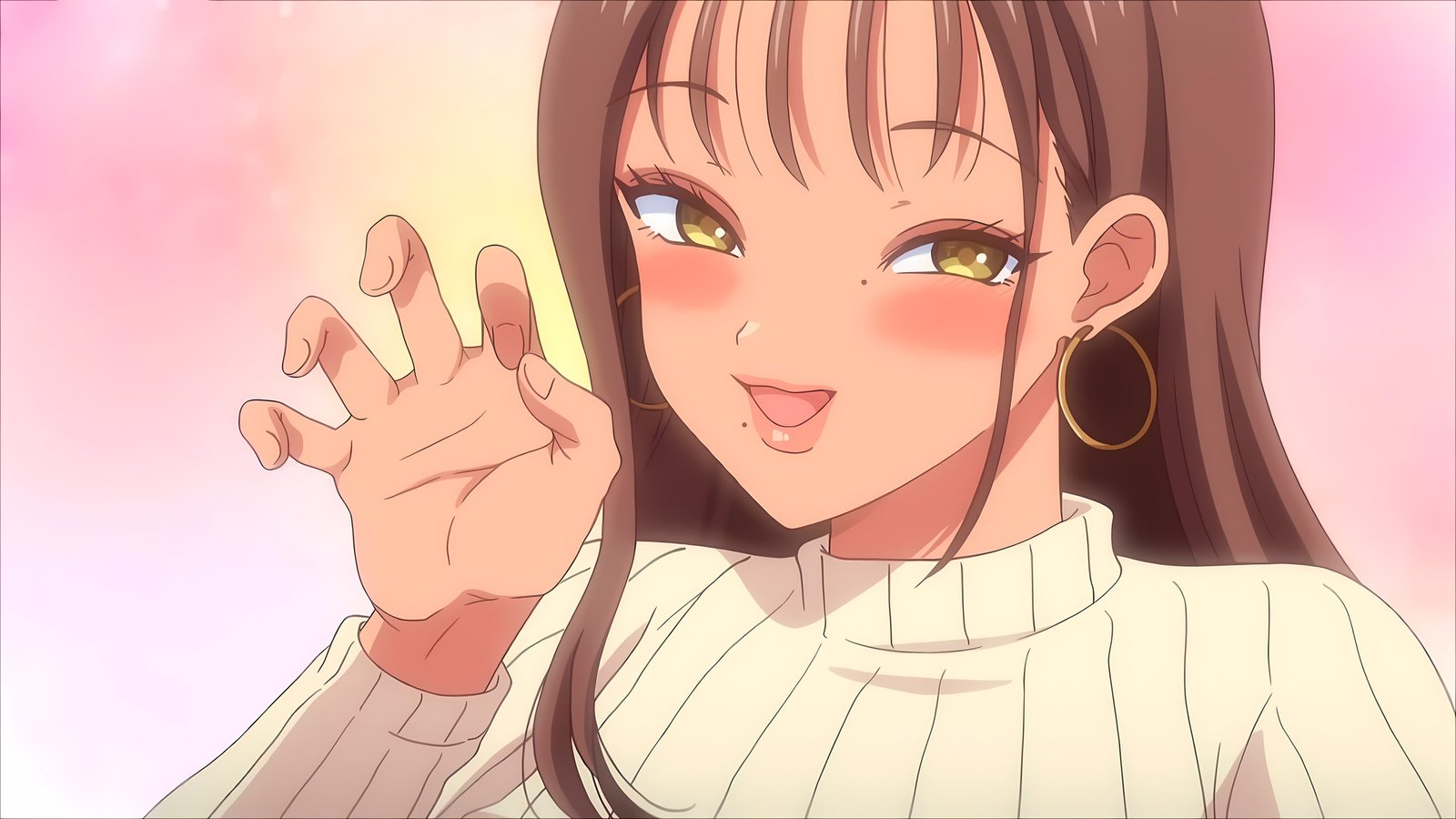 Gyaru infiel profana a su amigo de la infancia en el tráiler de Nikuen 02