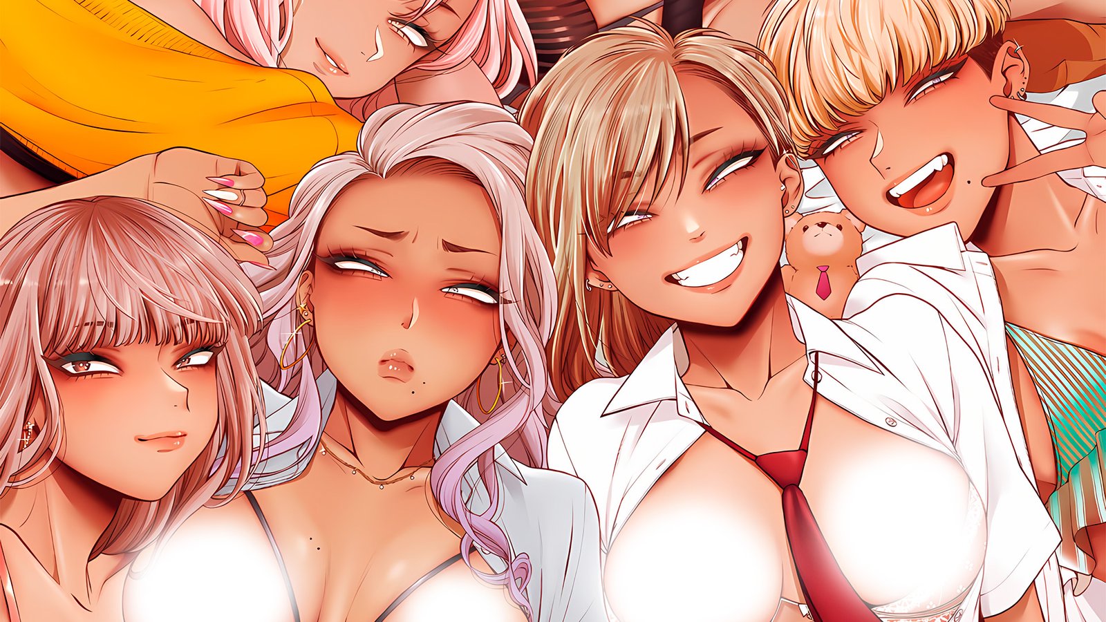 Gyarus sabrosas y golosas aparecerán en la versión animada de Kuro Gal A La Carte