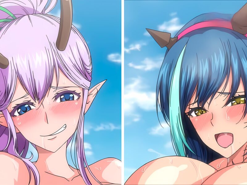 Hombre es profanado en un osen lleno de mujeres pechugonas en el tráiler de Onichichi harem 03