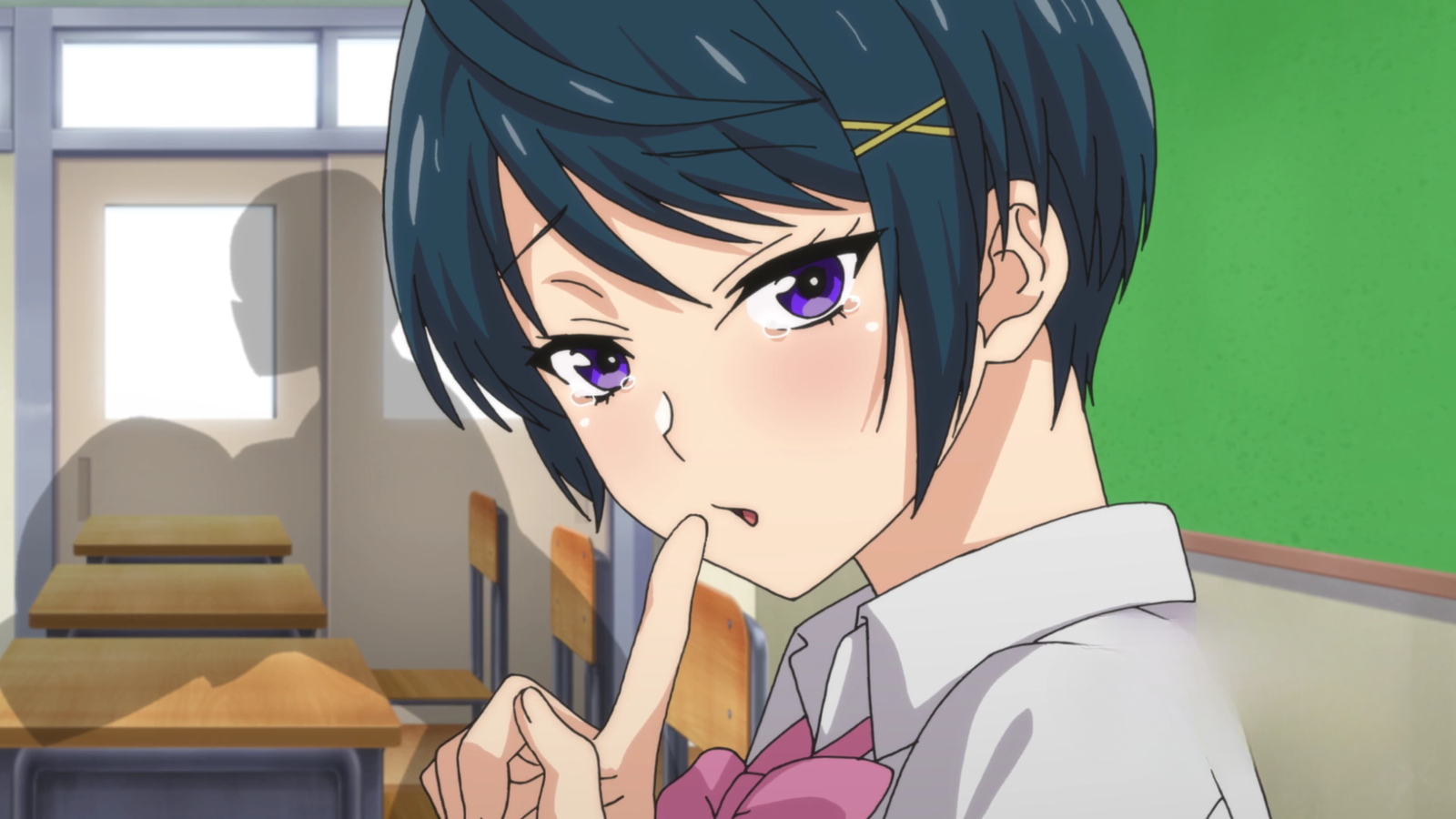 Colegiala usa a su compañero para venirse en el tráiler de la OVA 4 de Sex ga Suki de Suki de Daisuki na Classmate no Anoko