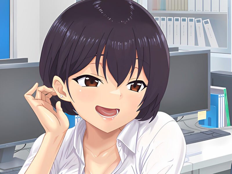 Hombre ve a su waifu cochando con otro hombre en la OVA 2 de Akogare no Onna Joushi ga