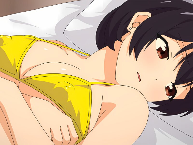 Mujer engaña a su compañero de trabajo en el tráiler de Akogare no Onna Joushi ga