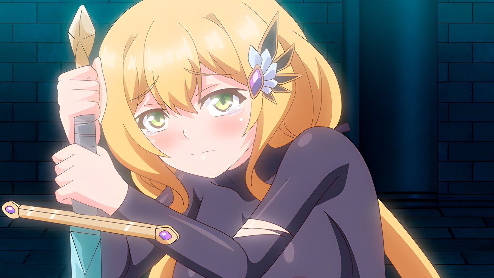 Heroína es nerfeada con puro delicioso en el tráiler de Yuusha-chan no Bouken wa Owatte Shimatta! 02