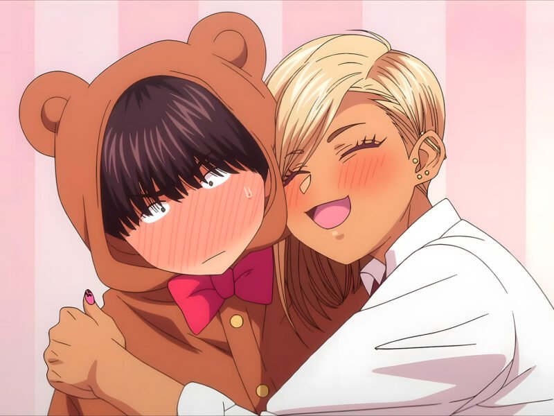 Hombre se viste de oso para cochar con su amiga gyaru en el tráiler de Kuro Gal A La Carte