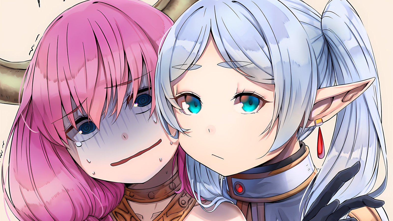 Frieren monta a Aura en esta sabrosa figura