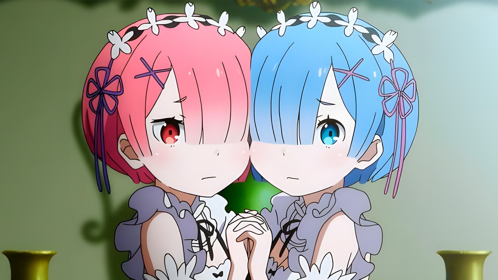 Ram y Rem de Re:Zero se convierten en sensuales gyarus en esta figura erótica