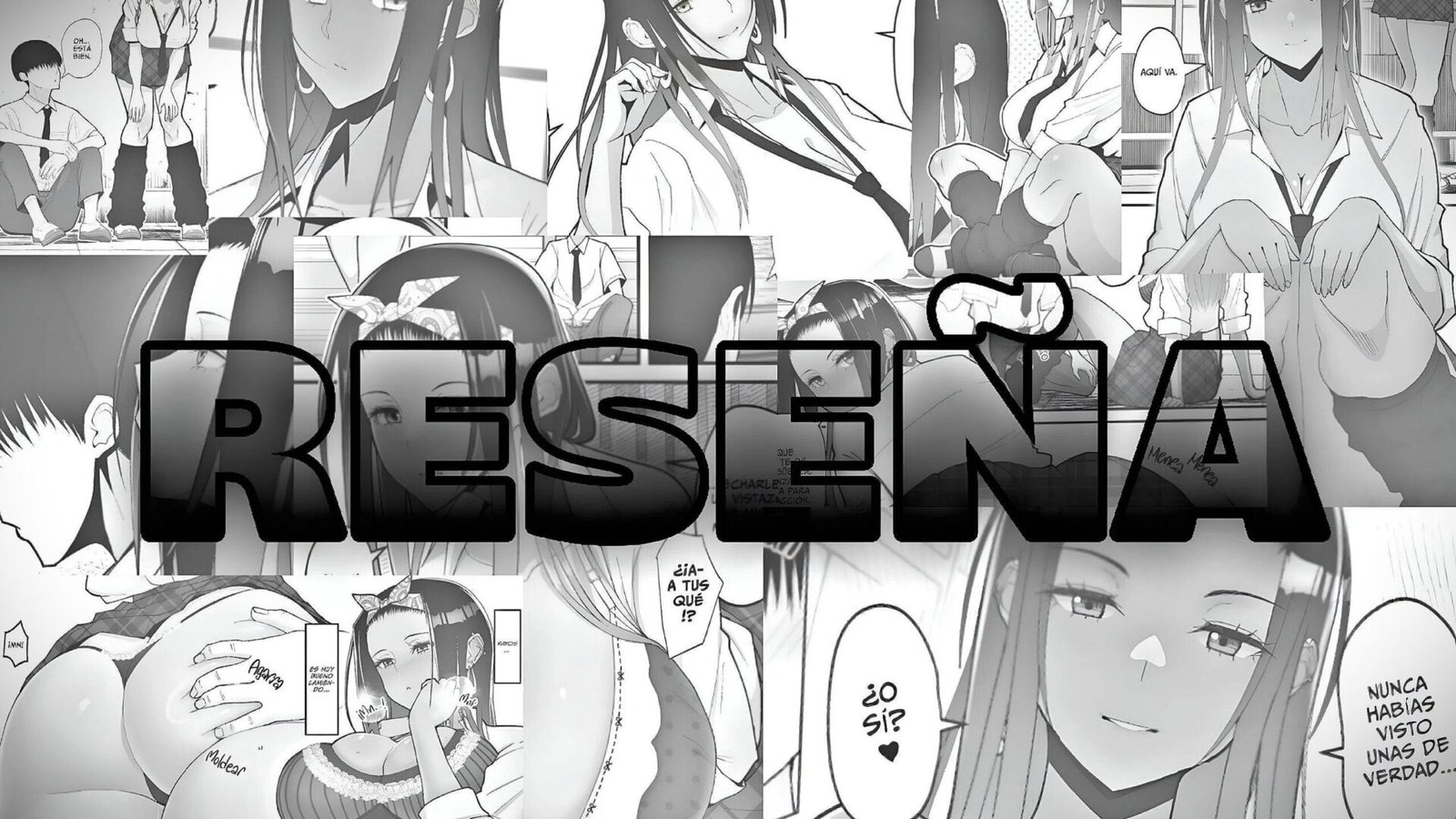 De tortolitos con una gyaru dulce con los otakus | Reseña