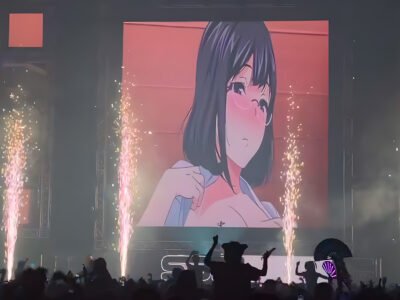 Concierto otaku se vuelve viral por poner hentai