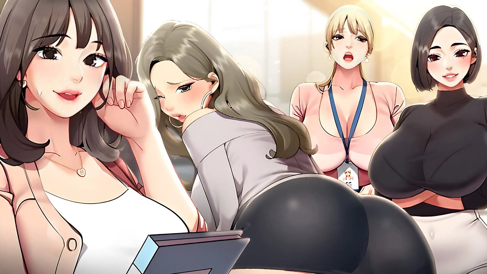 Empleado es acosado sexualmente por sus compañeras de trabajo en este manhwa para adultos