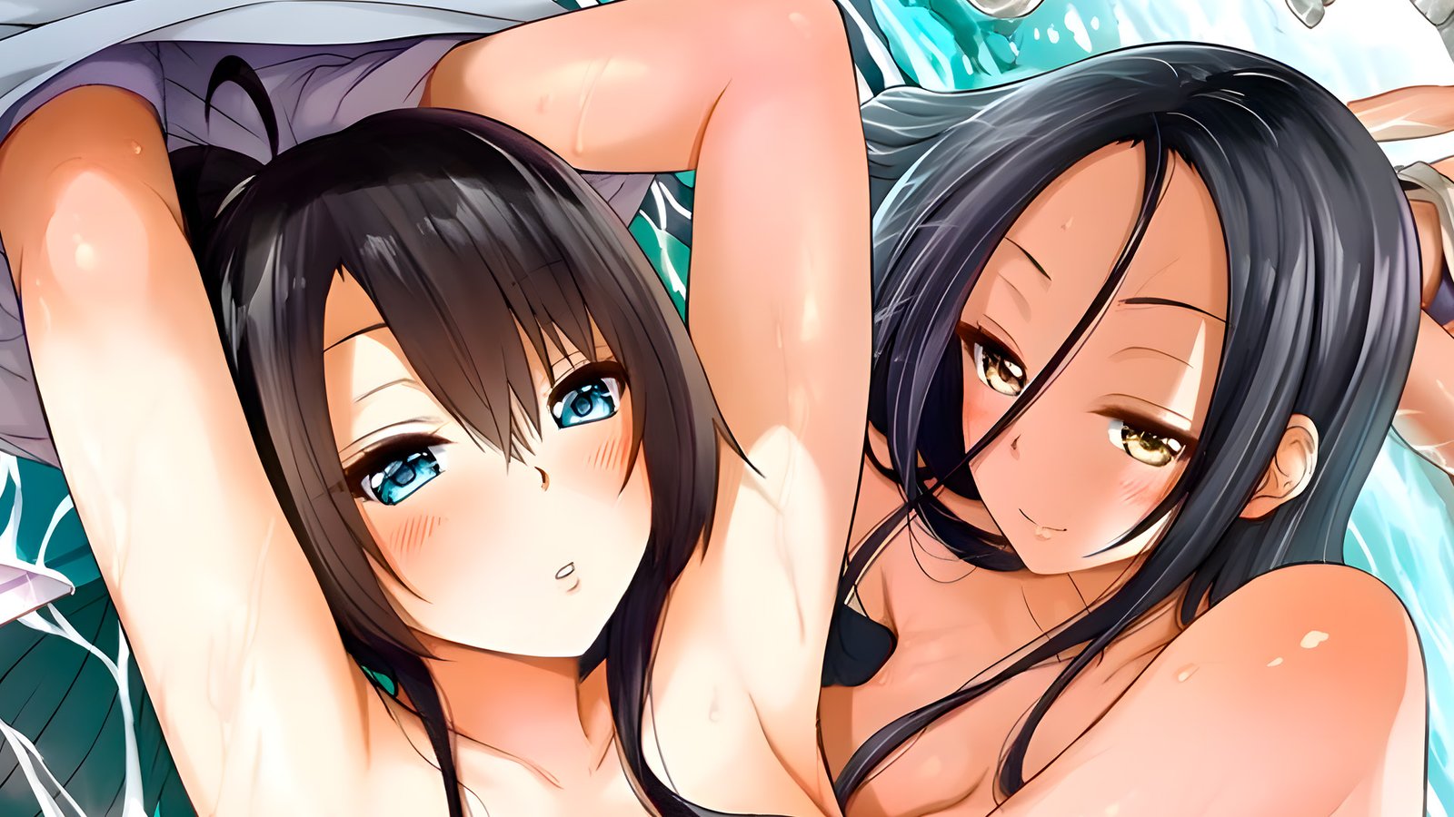 Colegialas se detonan al nuevo maestro en este doujinshi traducido al español